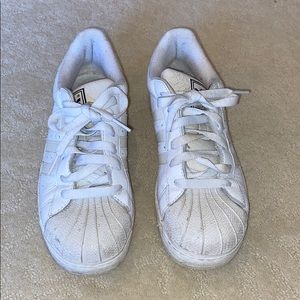 Adidas Women’s Superstar All White Sneakers